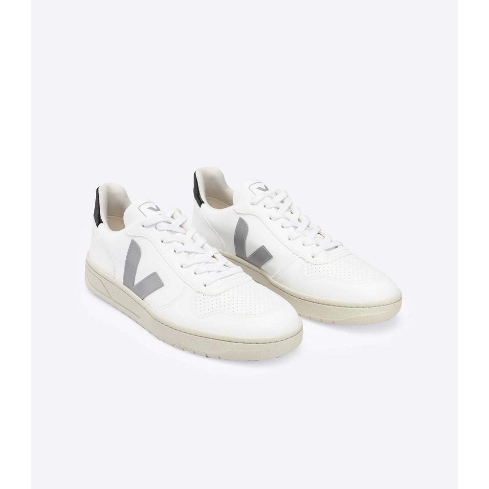 Veja V-10 CWL WHITE OXFORD Sneakers Heren White/Grey/Black | NL 327BEX